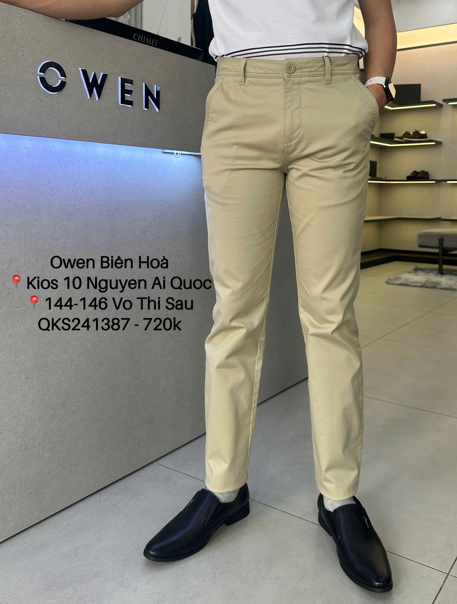 QUẦN KHAKI QKS241387