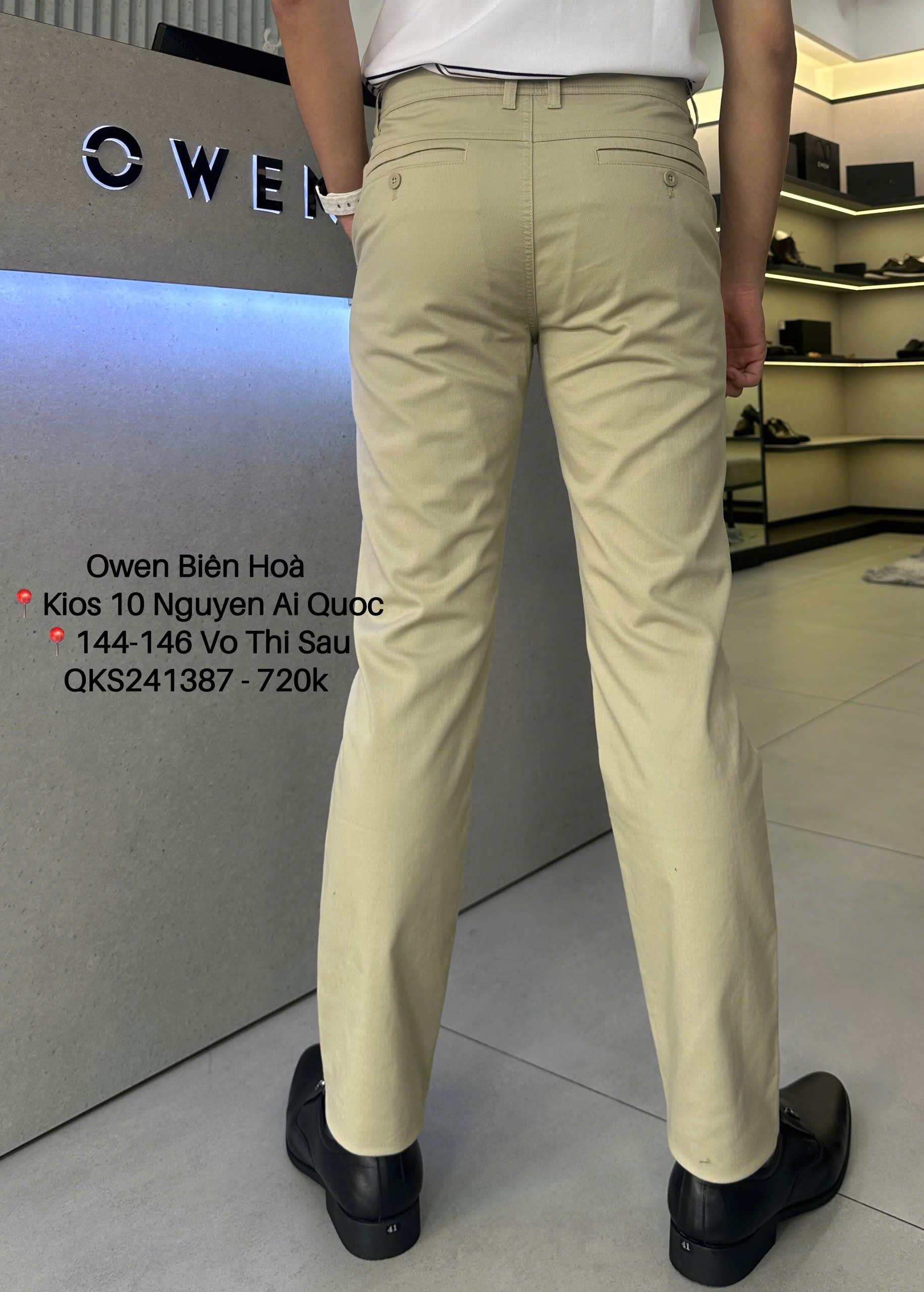 QUẦN KHAKI QKS241387