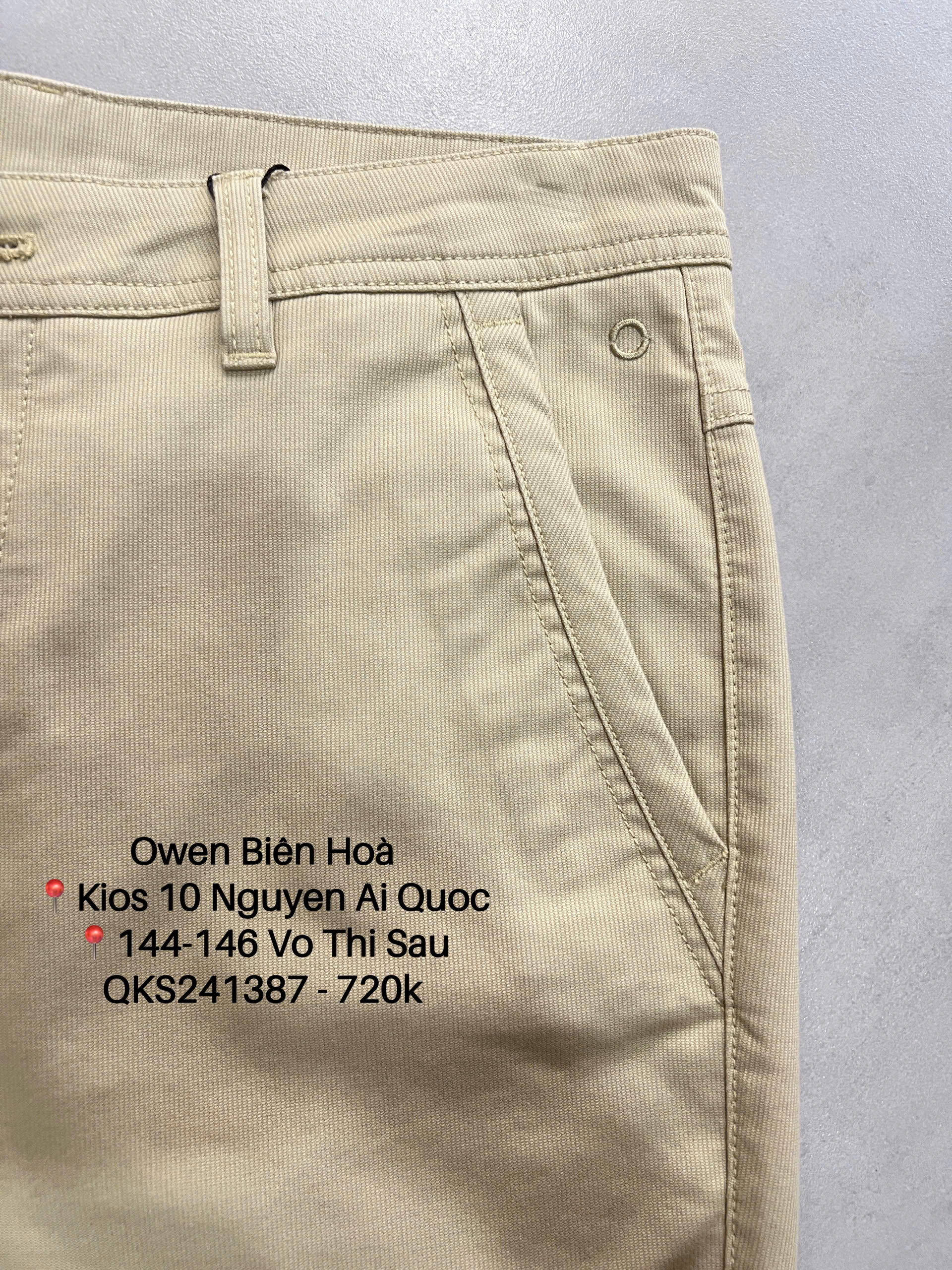 QUẦN KHAKI QKS241387
