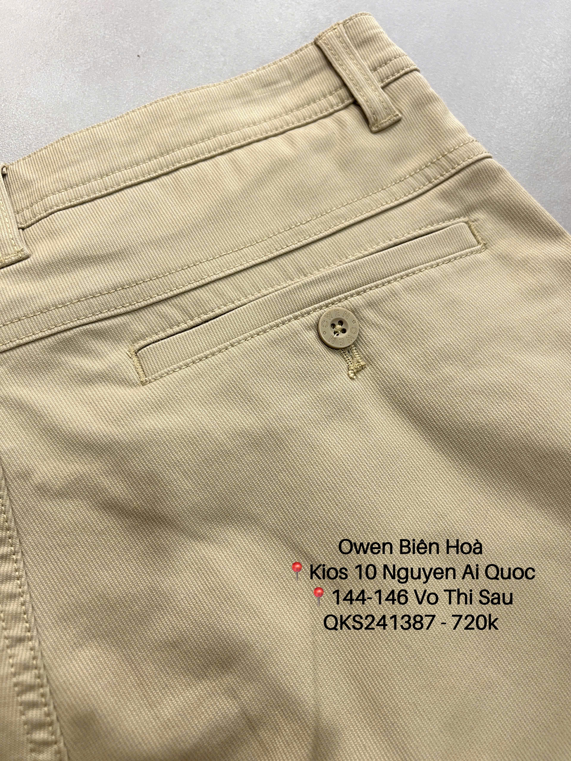 QUẦN KHAKI QKS241387