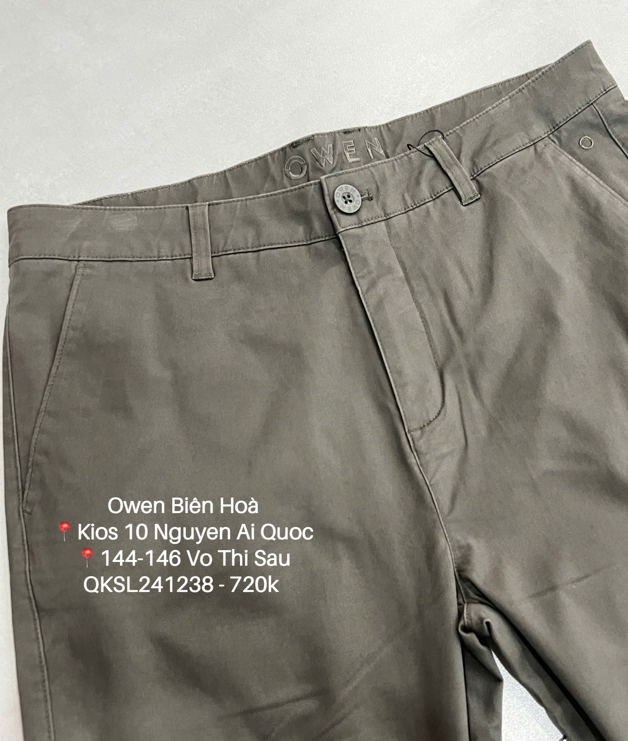QUẦN KHAKI QKSL241238