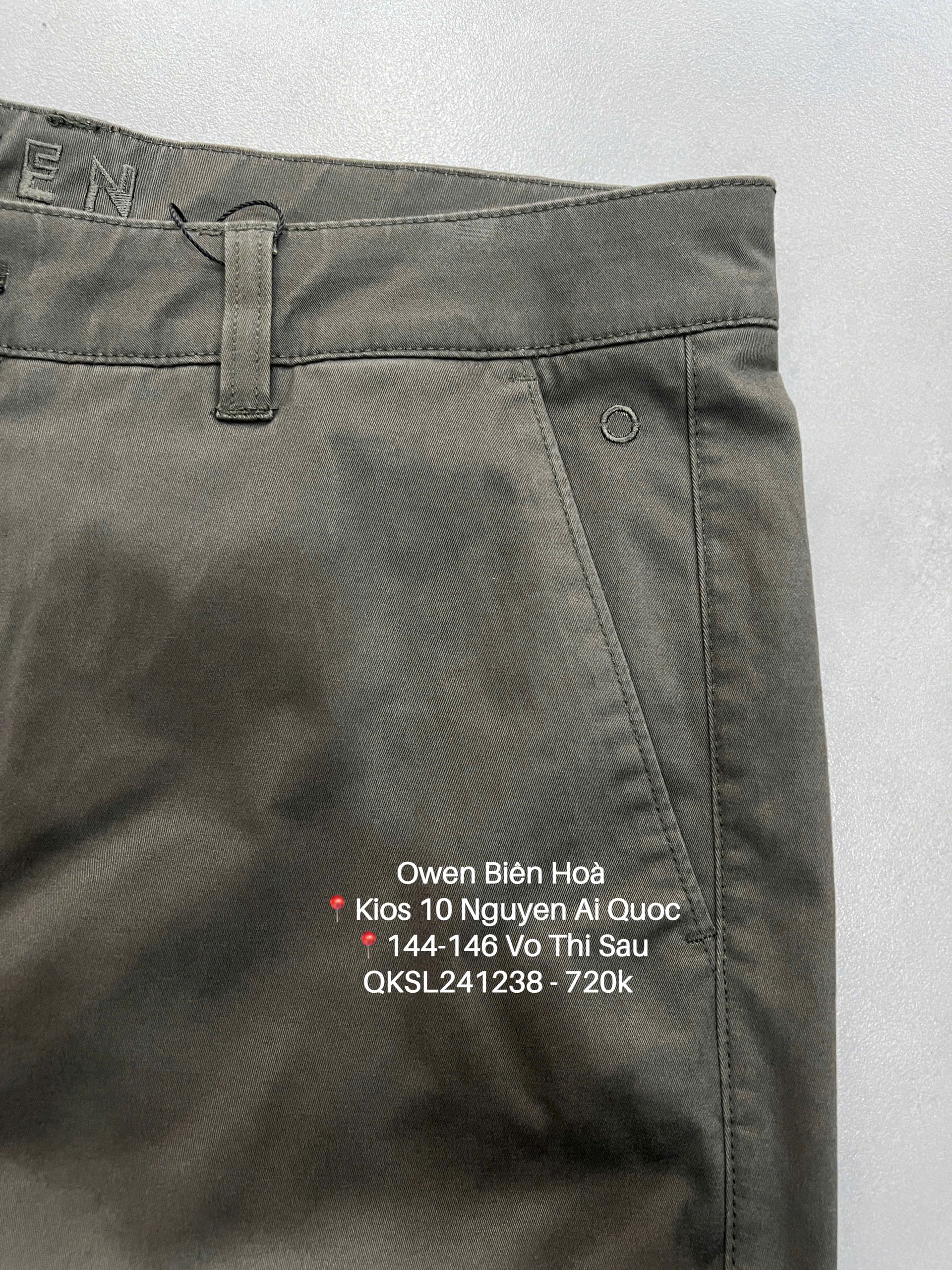 QUẦN KHAKI QKSL241238