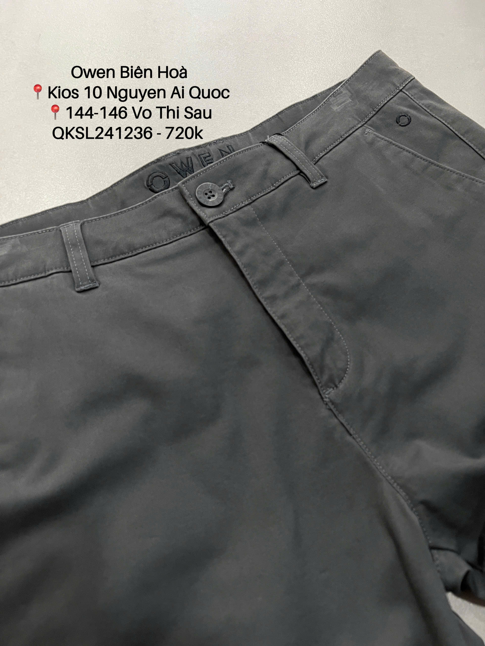 QUẦN KHAKI QKSL241236