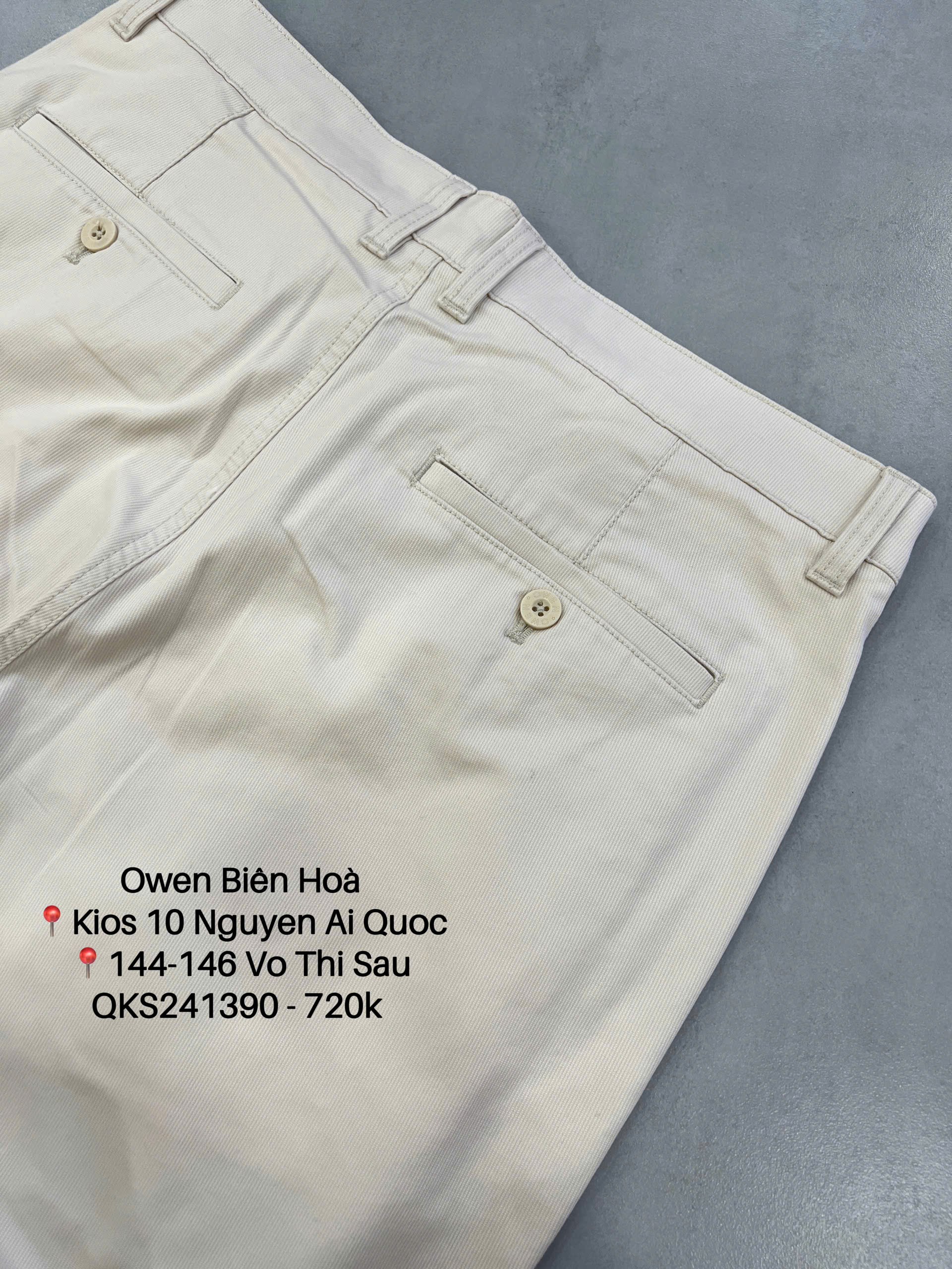 QUẦN KHAKI QKS241390