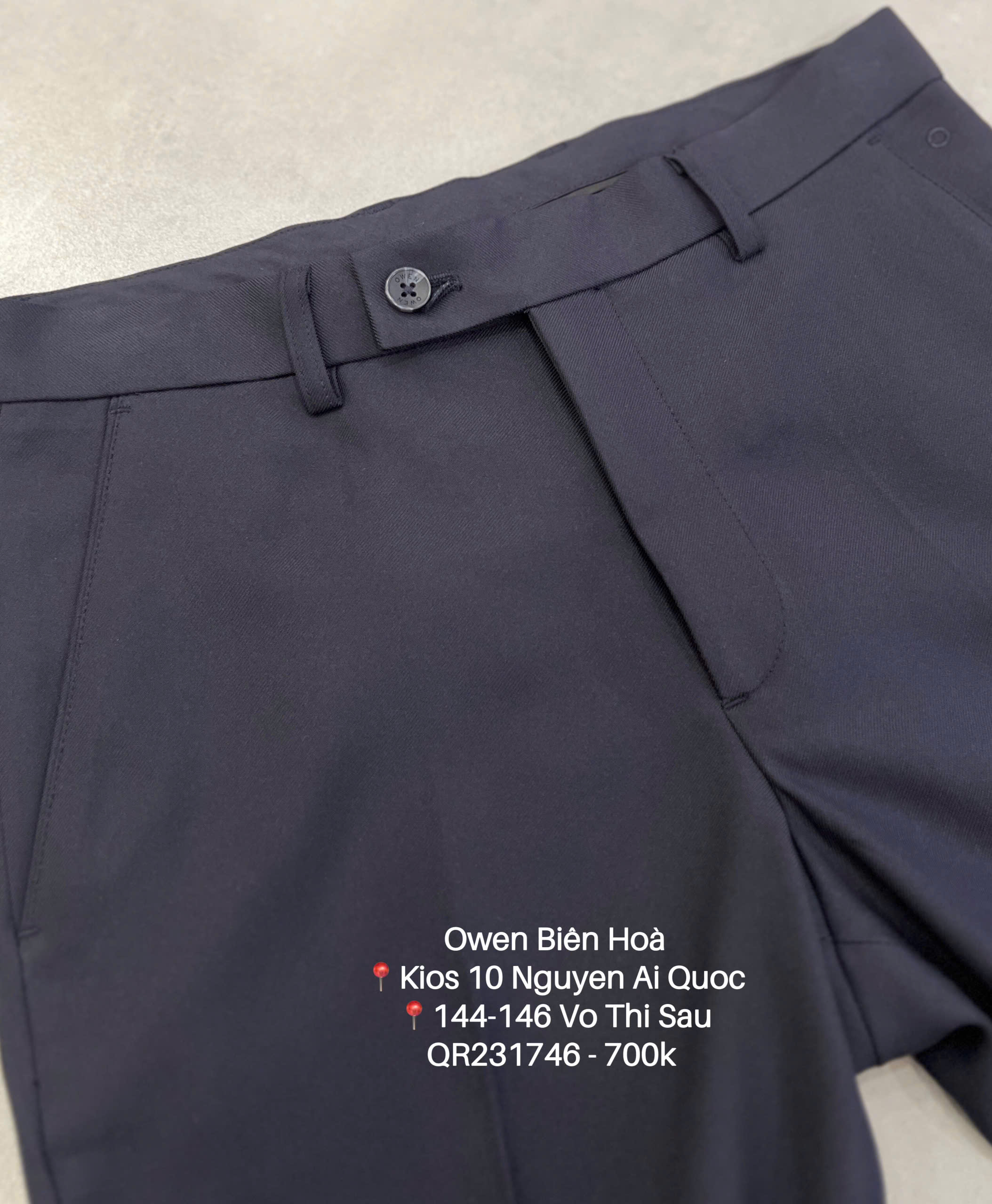 QUẦN TÂY QR231746 xanh đen (no repeat)