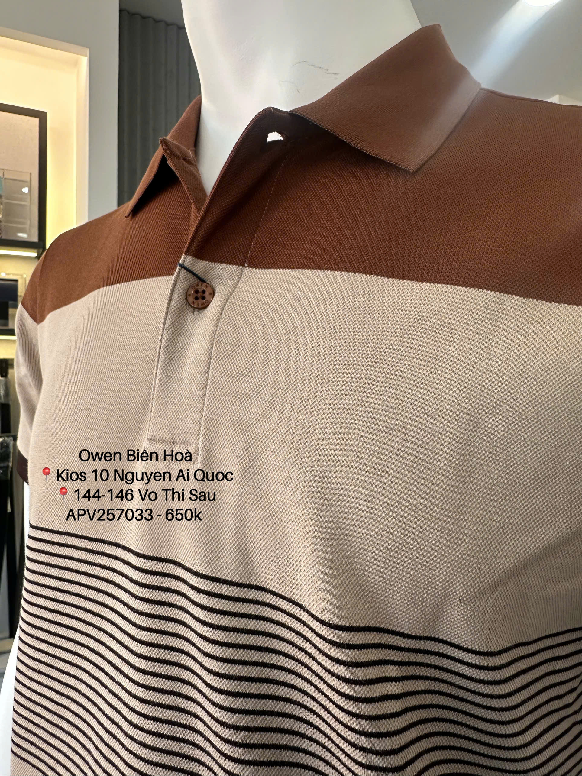 ÁO THUN POLO APV257033