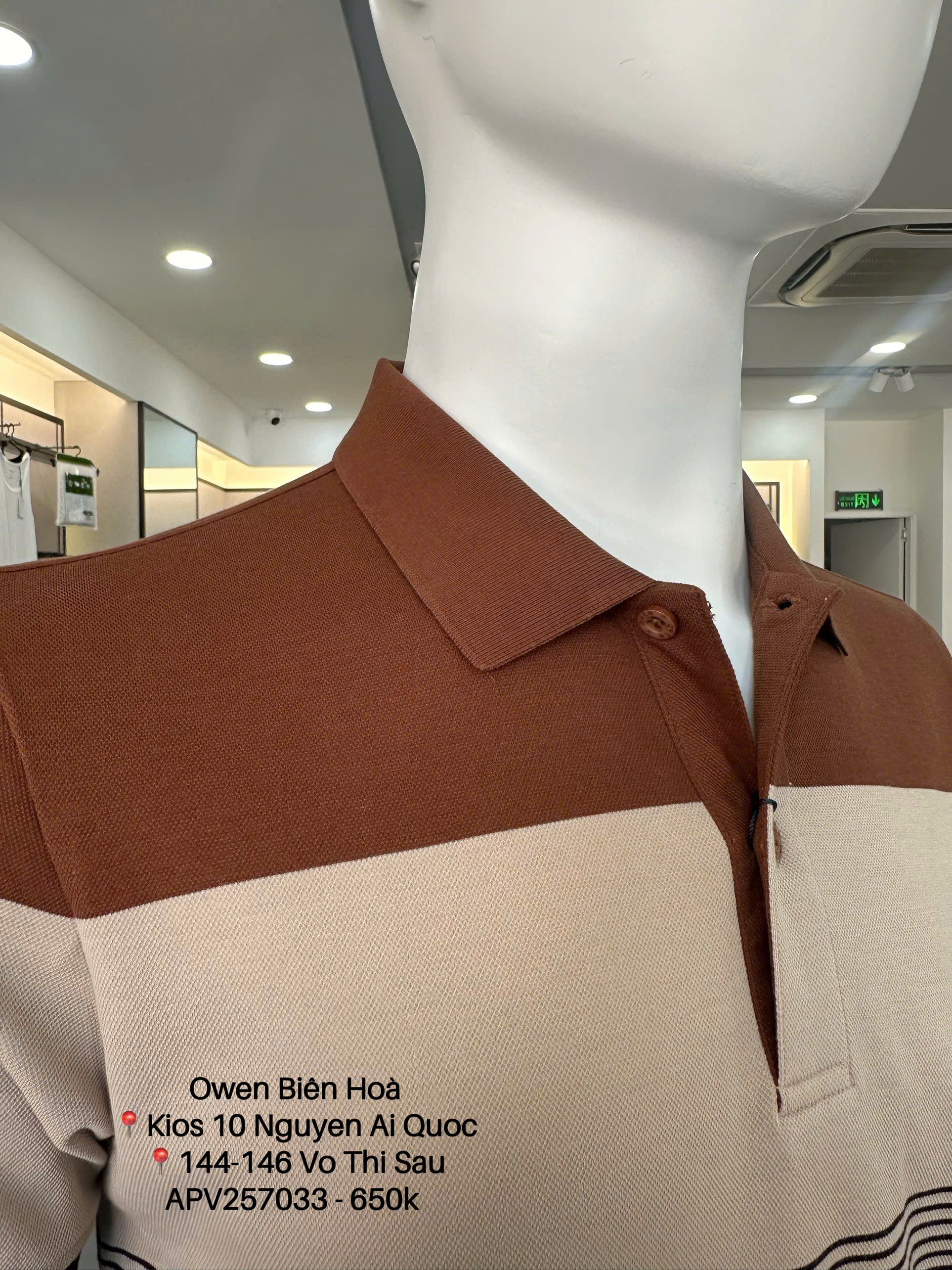 ÁO THUN POLO APV257033