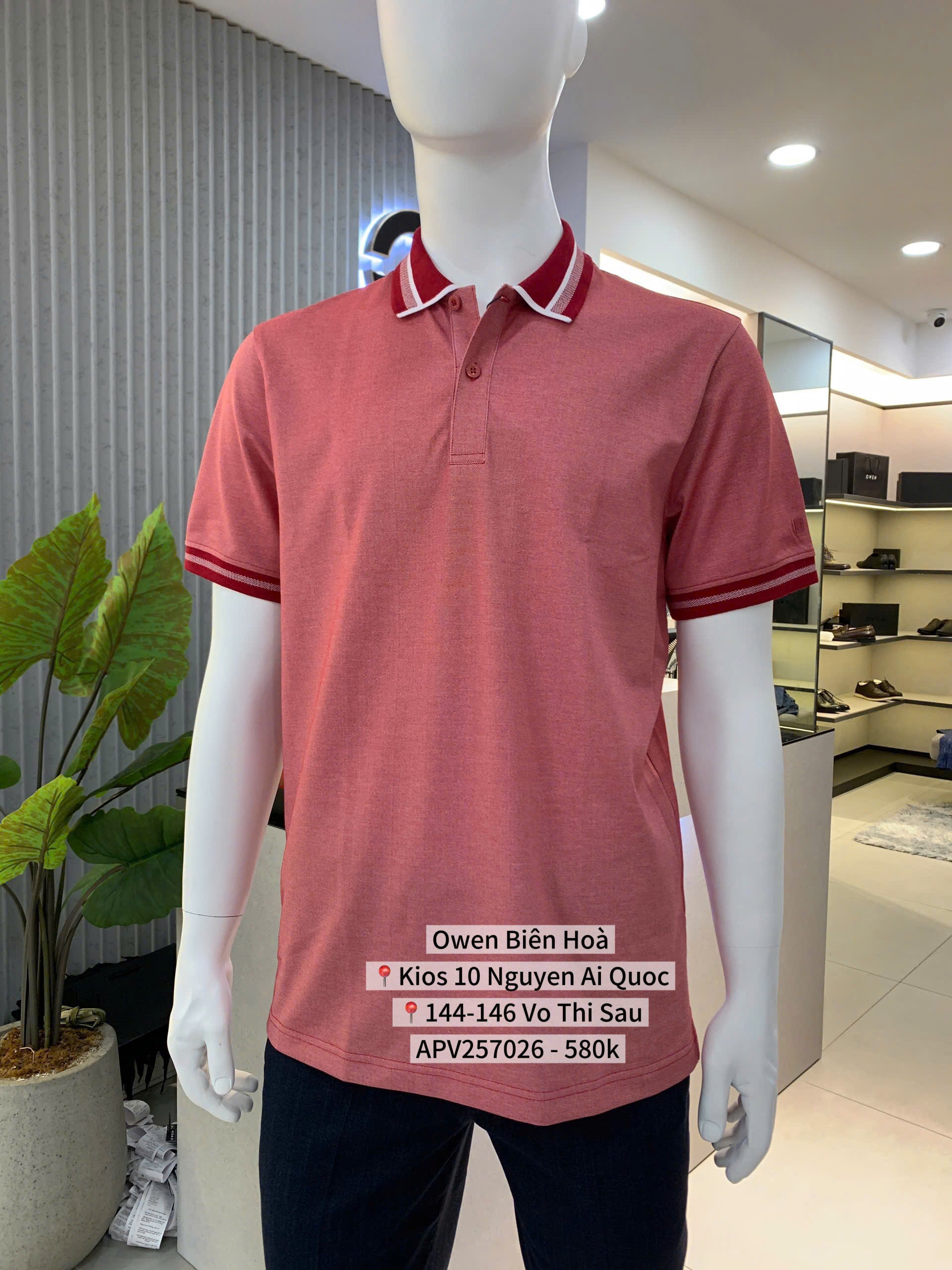 ÁO THUN POLO APV257026