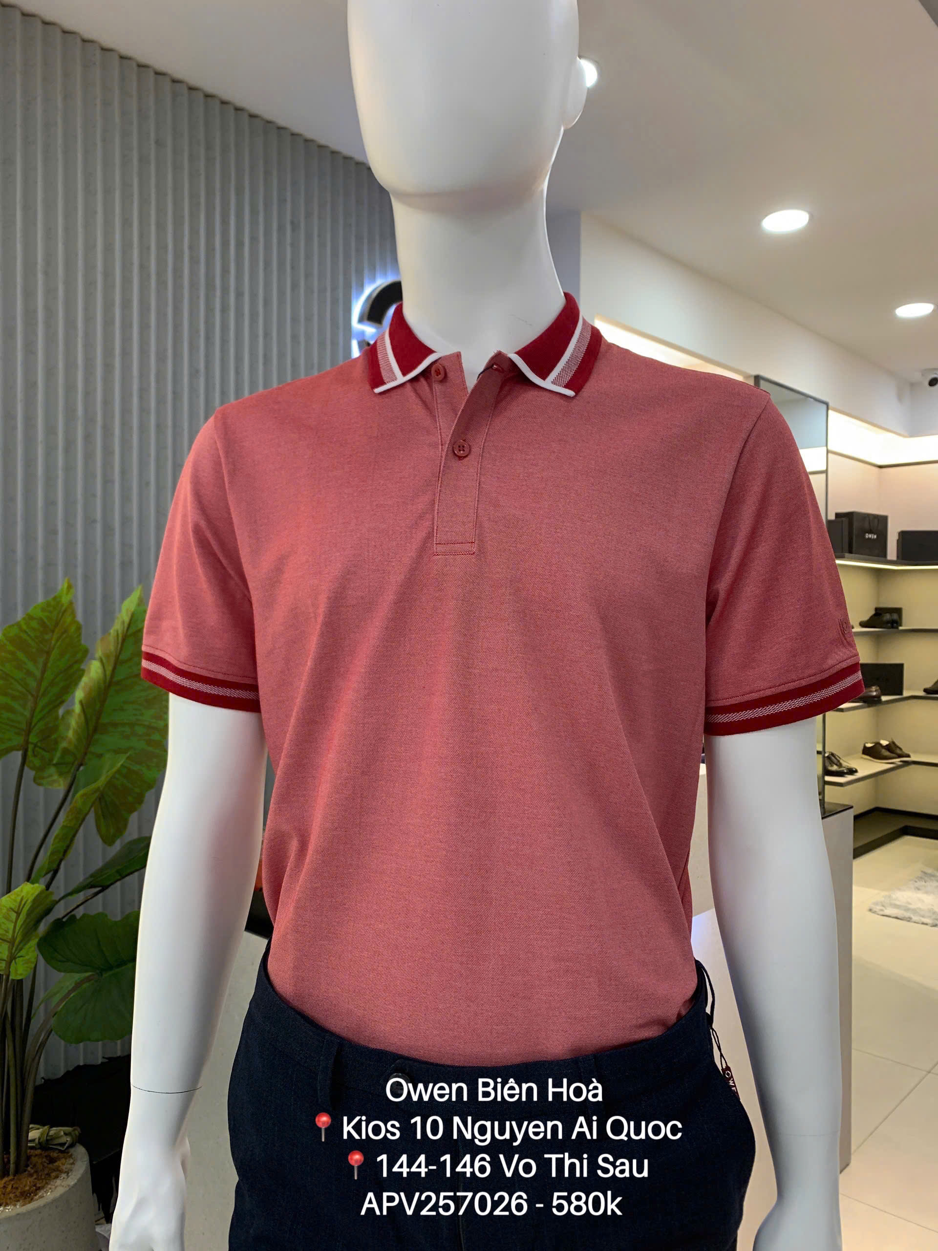 ÁO THUN POLO APV257026
