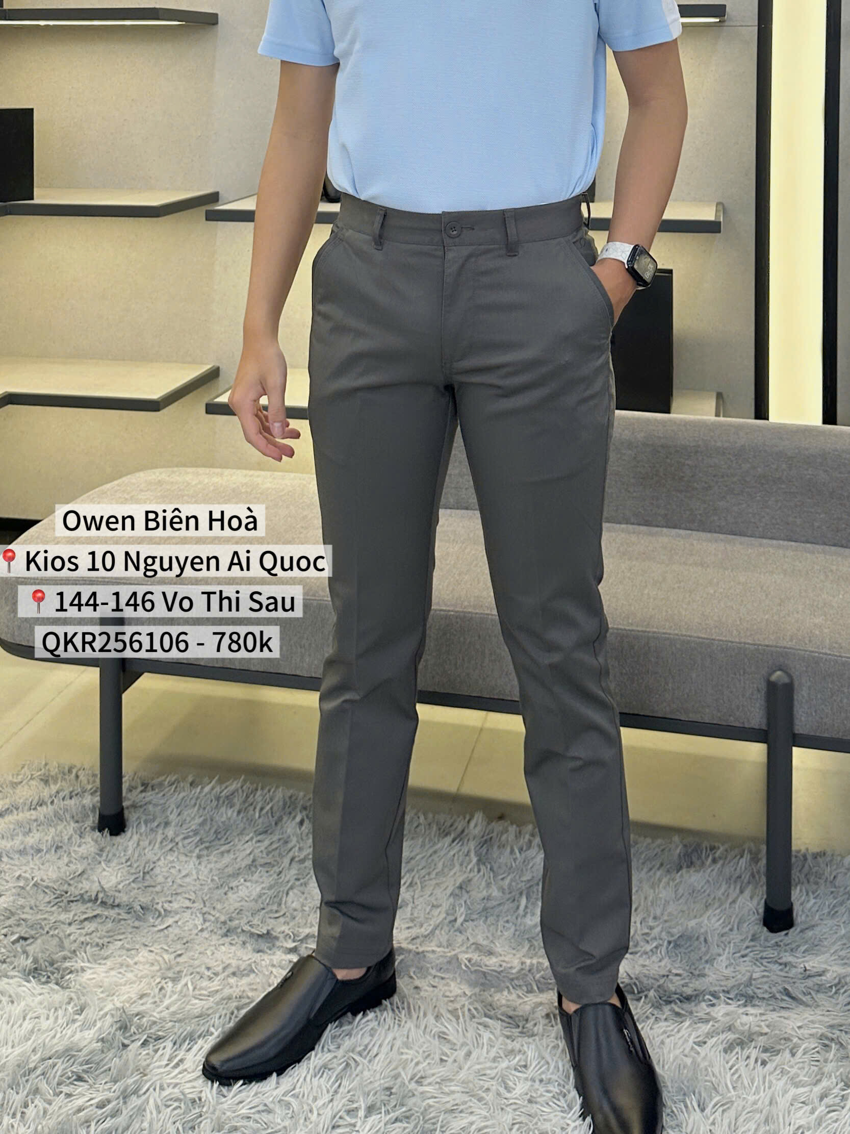 QUẦN KAKI QKR256106