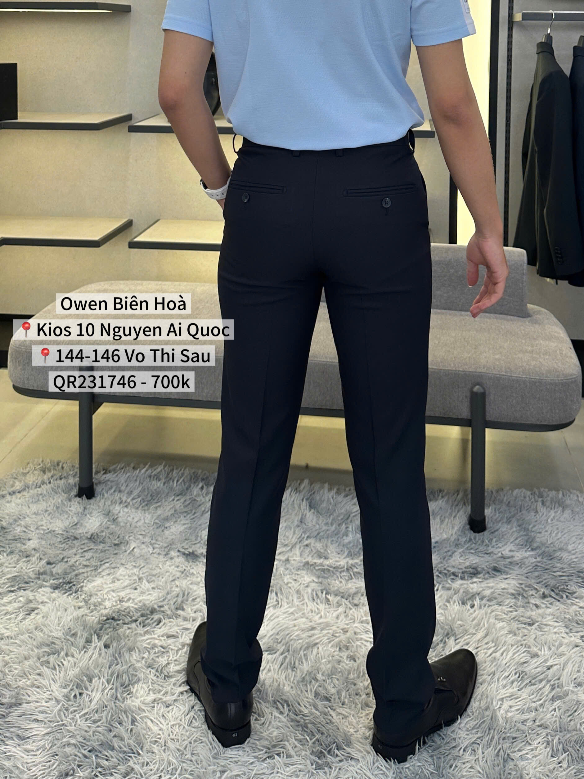 QUẦN TÂY QR231746 xanh đen (no repeat)