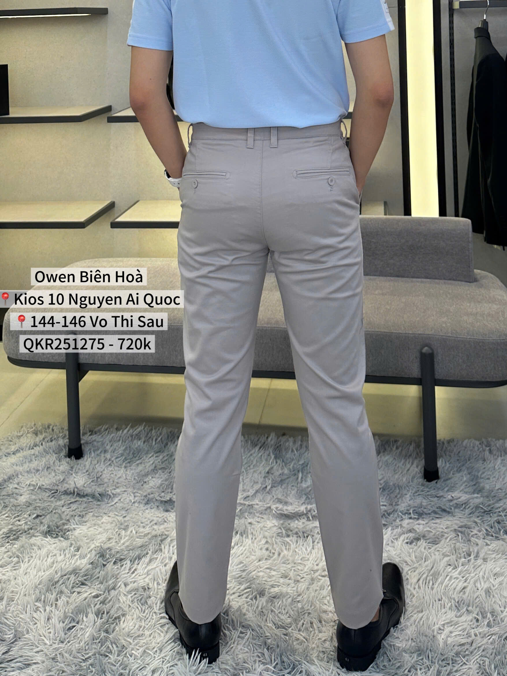 QUẦN KHAKI QKS251275