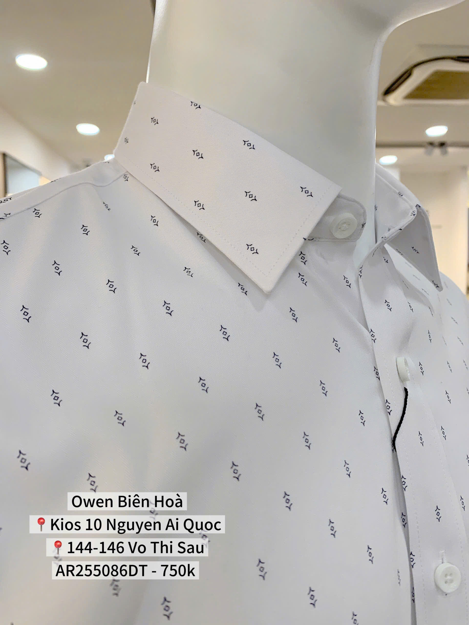 Áo sơ mi dài tay AR255086DT