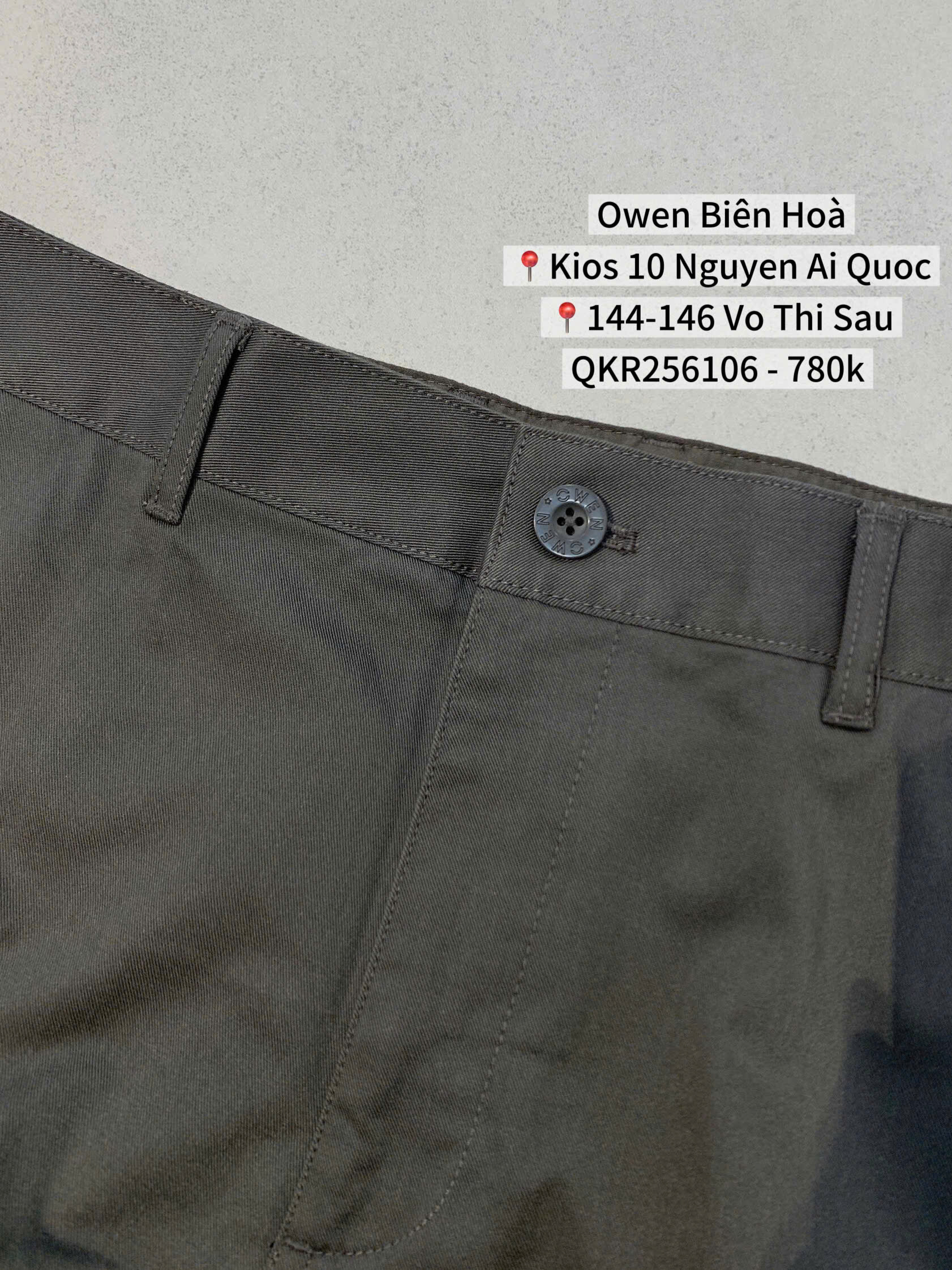 QUẦN KAKI QKR256106