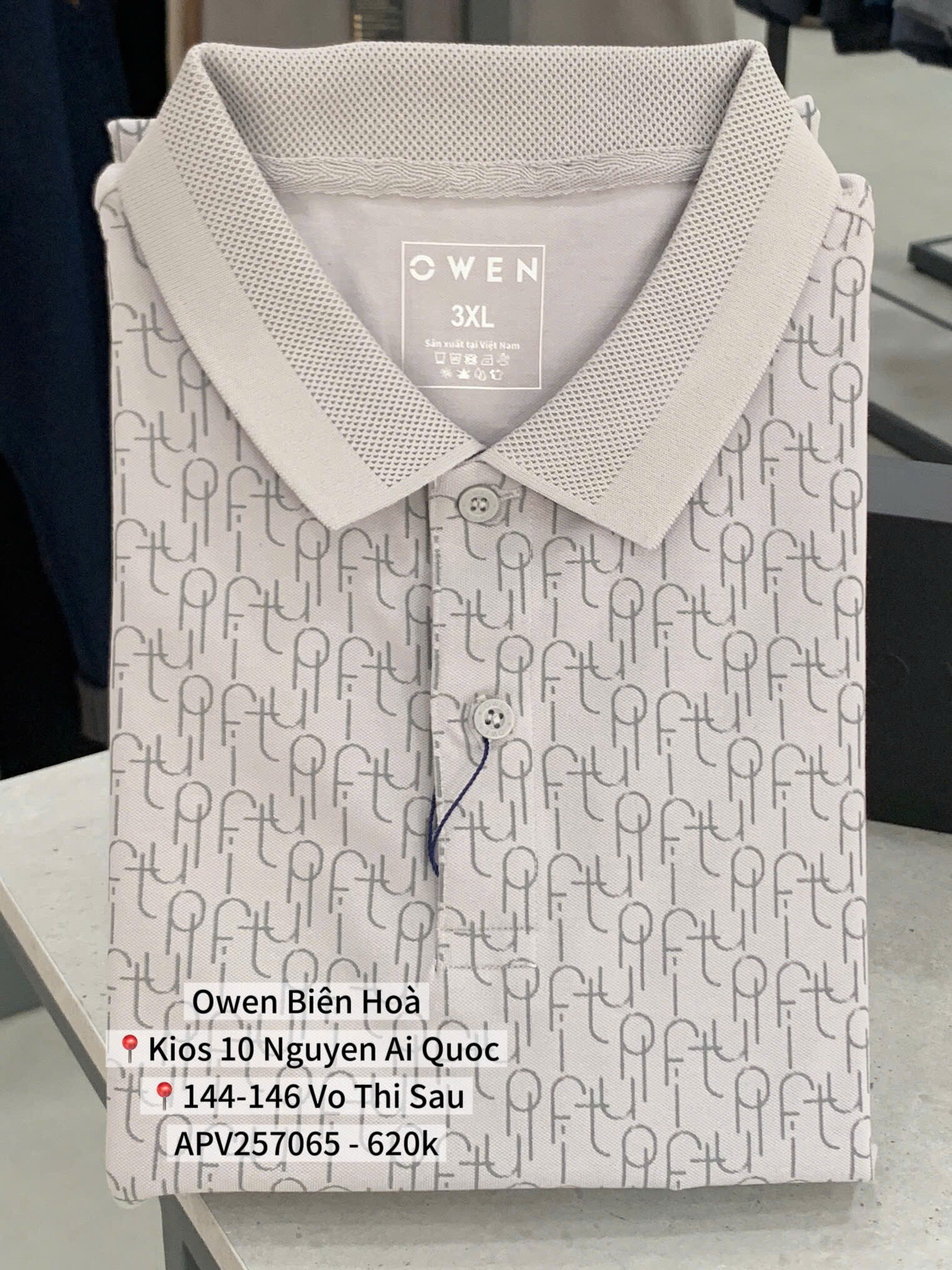 ÁO THUN POLO APV257065