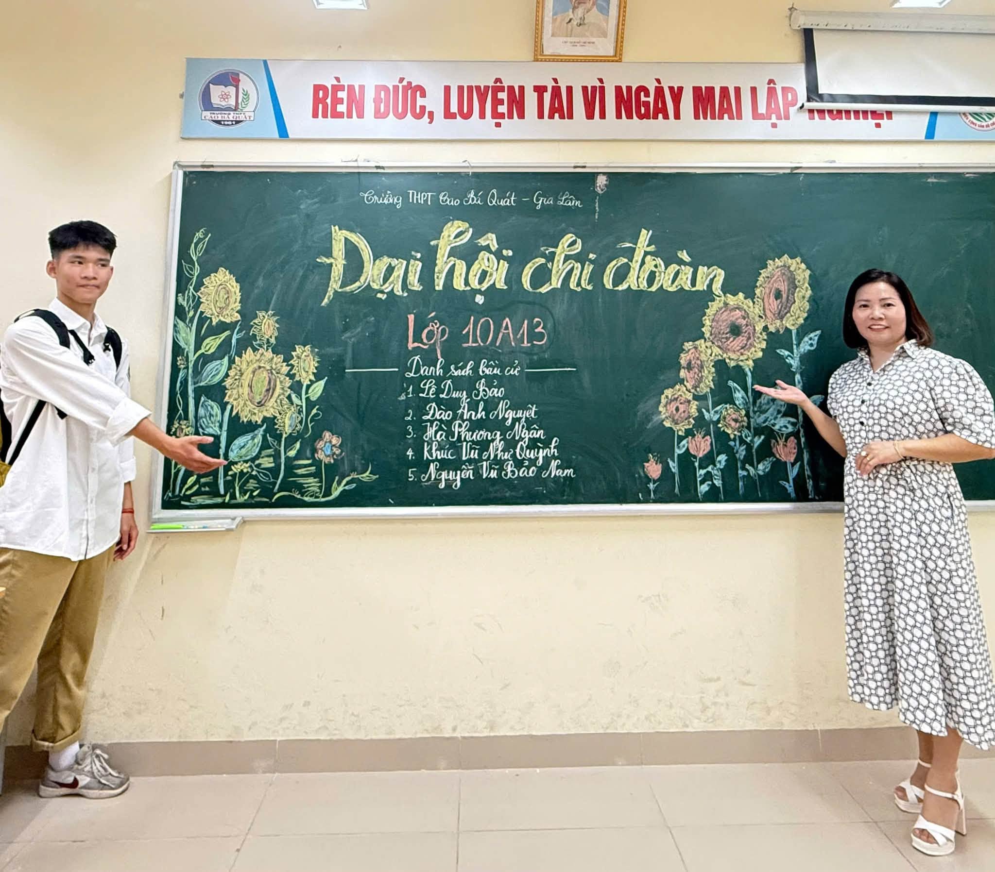 ĐẠI HỘI CHI ĐOÀN 2026 - TRƯỜNG THPT CAO BÁ QUÁT - GIA LÂM