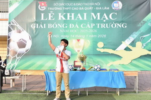 Khai mạc Giải Bóng đá năm học 2025–2026