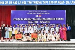 Các hoạt động sôi nổi trong tháng Thanh niên 26/03/2025 tại Trường THPT Cao Bá Quát - Gia Lâm