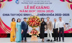 Lễ Bế giảng năm học 2024 - 2025. Khép lại một hành trình nỗ lực và trưởng thành