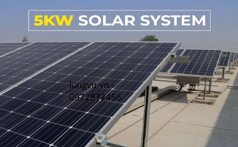 Chi phí lắp điện mặt trời 5kW bao gồm những gì?