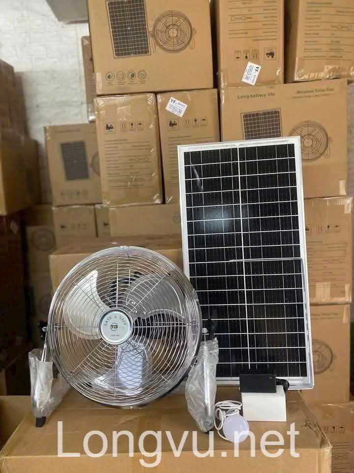 Quạt năng lượng mặt trời 20w, tối ưu ví vạn năng của bạn