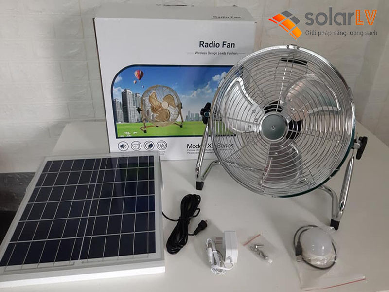 Quạt Năng Lượng Mặt Trời Solar LV mã FL-25