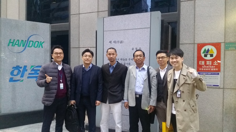 Ban giám đốc Q Pharma tham quan nhà máy sản xuất ReadyQ - HanDok tại Hàn Quốc