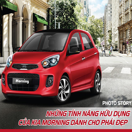 6 tính năng hữu ích cho phái đẹp trên xe Kia Morning 6 tính năng hữu ích cho phái đẹp trên xe Kia Morning