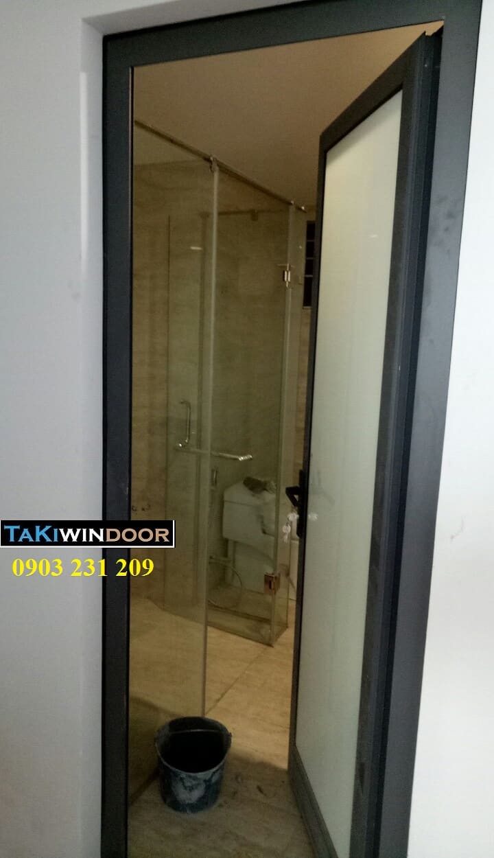 Thi công cửa nhôm Xingfa tại chung cư VP2 Linh Đàm Hoàng Mai