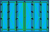 thi công cửa nhôm kính xếp trượt gấp 4 cánh, 6 cánh, 8 cánh, 10 cánh