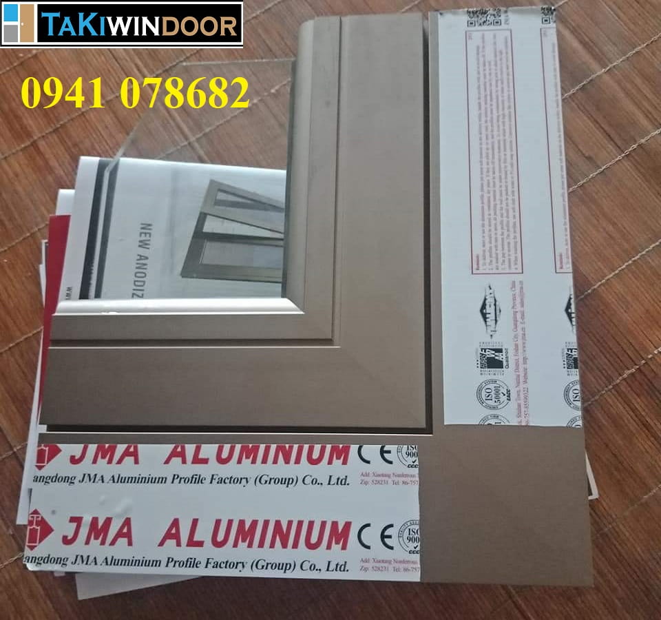 NHÔM JMA HỆ 65 ĐỘ BỀN CAO PHÙ HỢP CÔNG TRÌNH LỚN