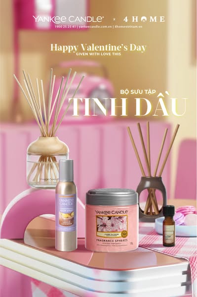 QUÀ VALENTINE LƯU GIỮ TRỌN VẸN CẢM XÚC BẰNG HƯƠNG THƠM