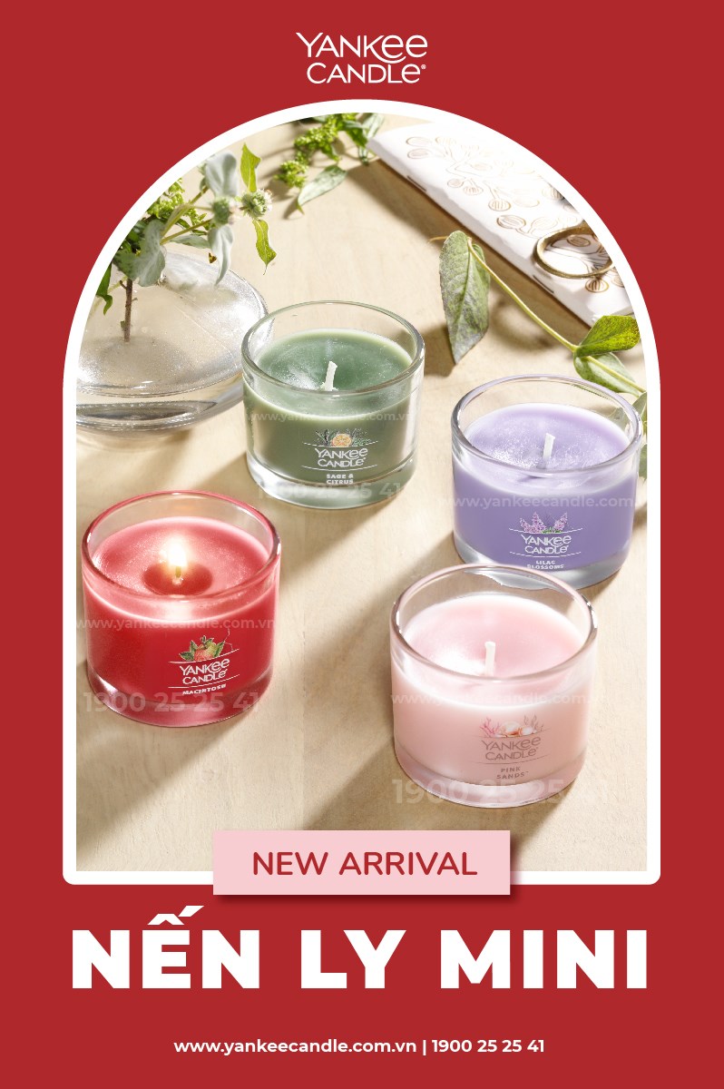 💥[NEW ARRIVAL] - BST NẾN LY MINI YANKEE CANDLE💥