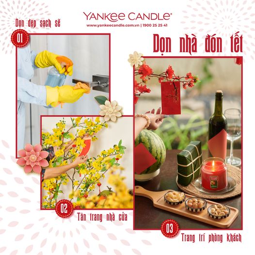 DỌN NHÀ ĐÓN TẾT CÙNG YANKEE CANDLE