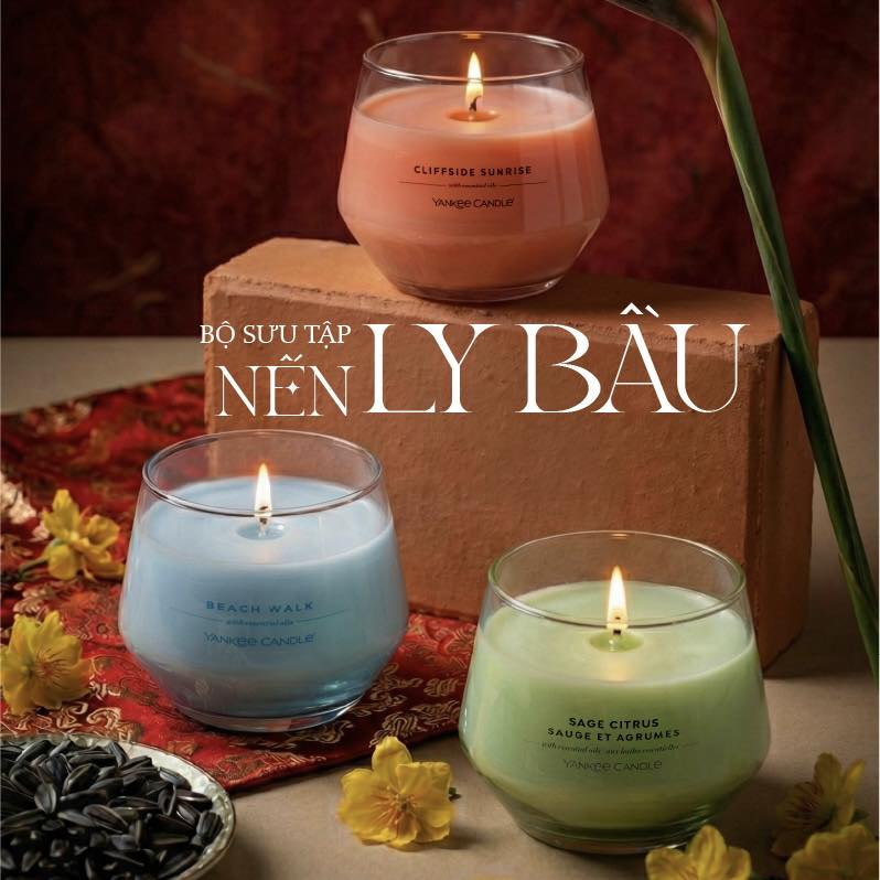 BST NẾN LY BẦU YANKEE CANDLE – THẮP LÊN KHÔNG GIAN ẤM ÁP MÙA LỄ