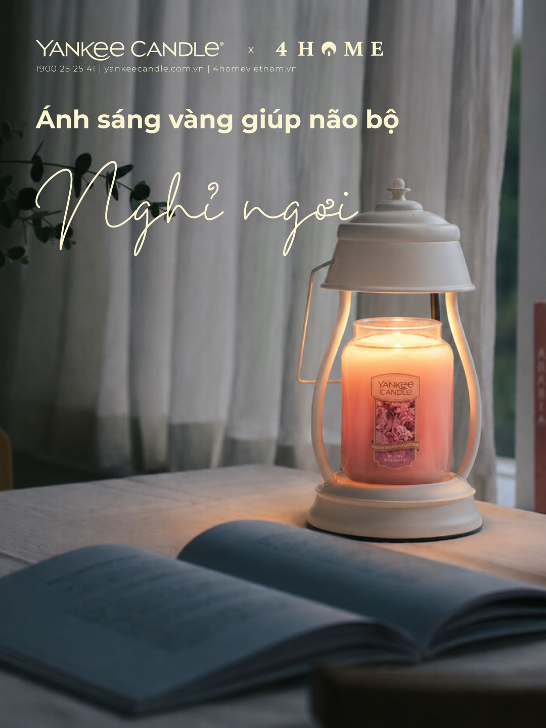 ÁNH SÁNG VÀNG GIÚP NÃO BỘ NGHỈ NGƠI