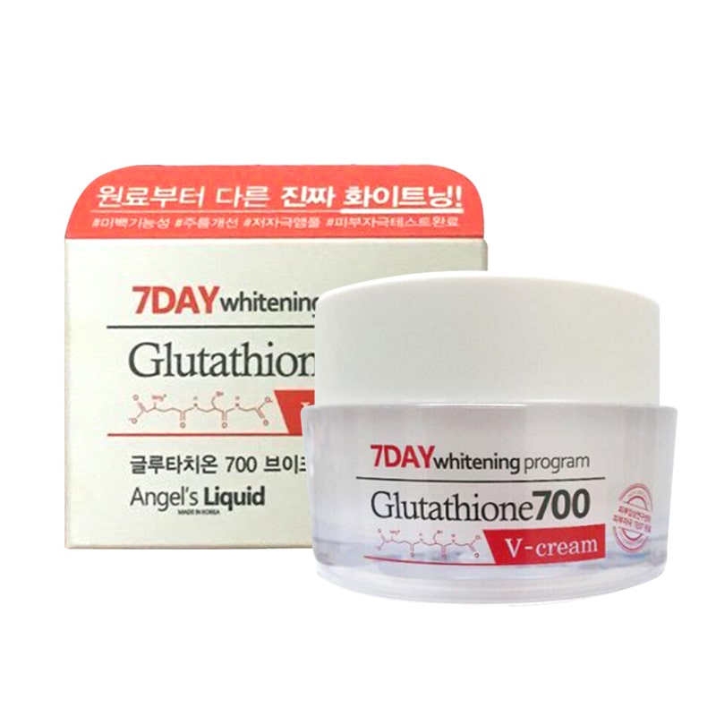 glutathione kem dưỡng Kem dưỡng trắng Angel's Liquid 7day Glutathione 700 V-cream