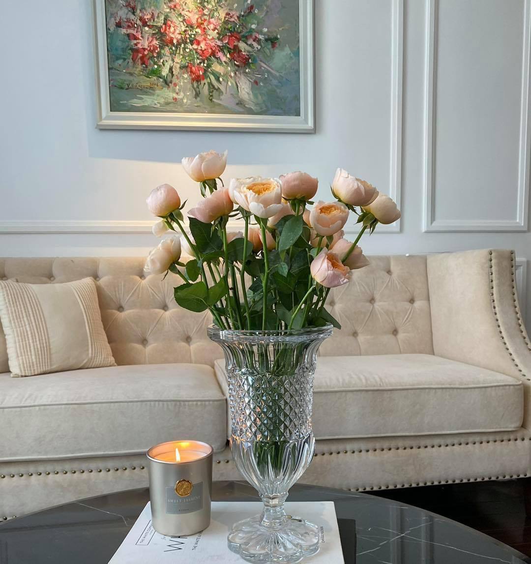 Lọ hoa pha lê Bohemia Alexandria | 9 MARKET