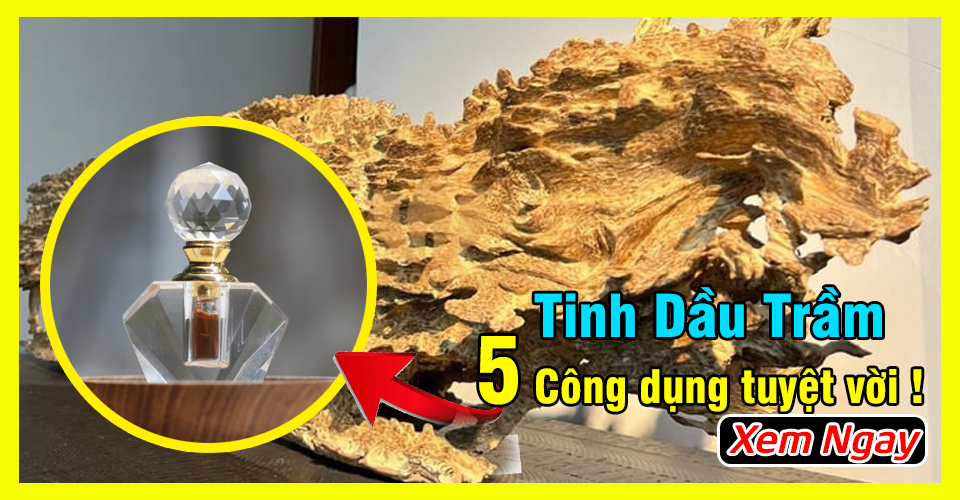 5 Công dụng tinh dầu trầm hương với sức khỏe và tâm linh