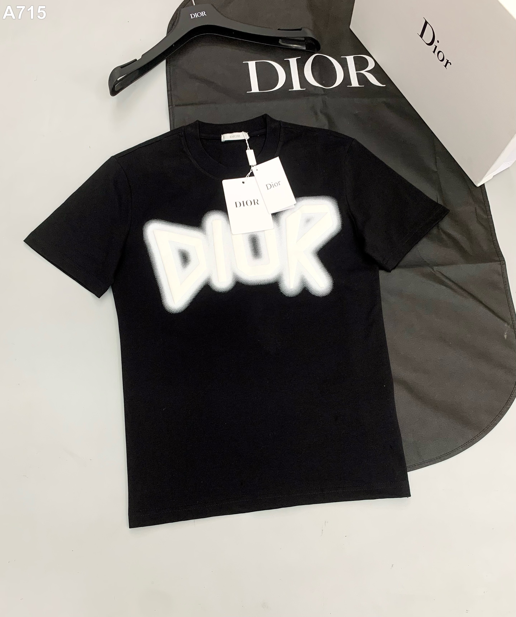 RelaxedFit TShirt White Slub Cotton Jersey  DIOR US