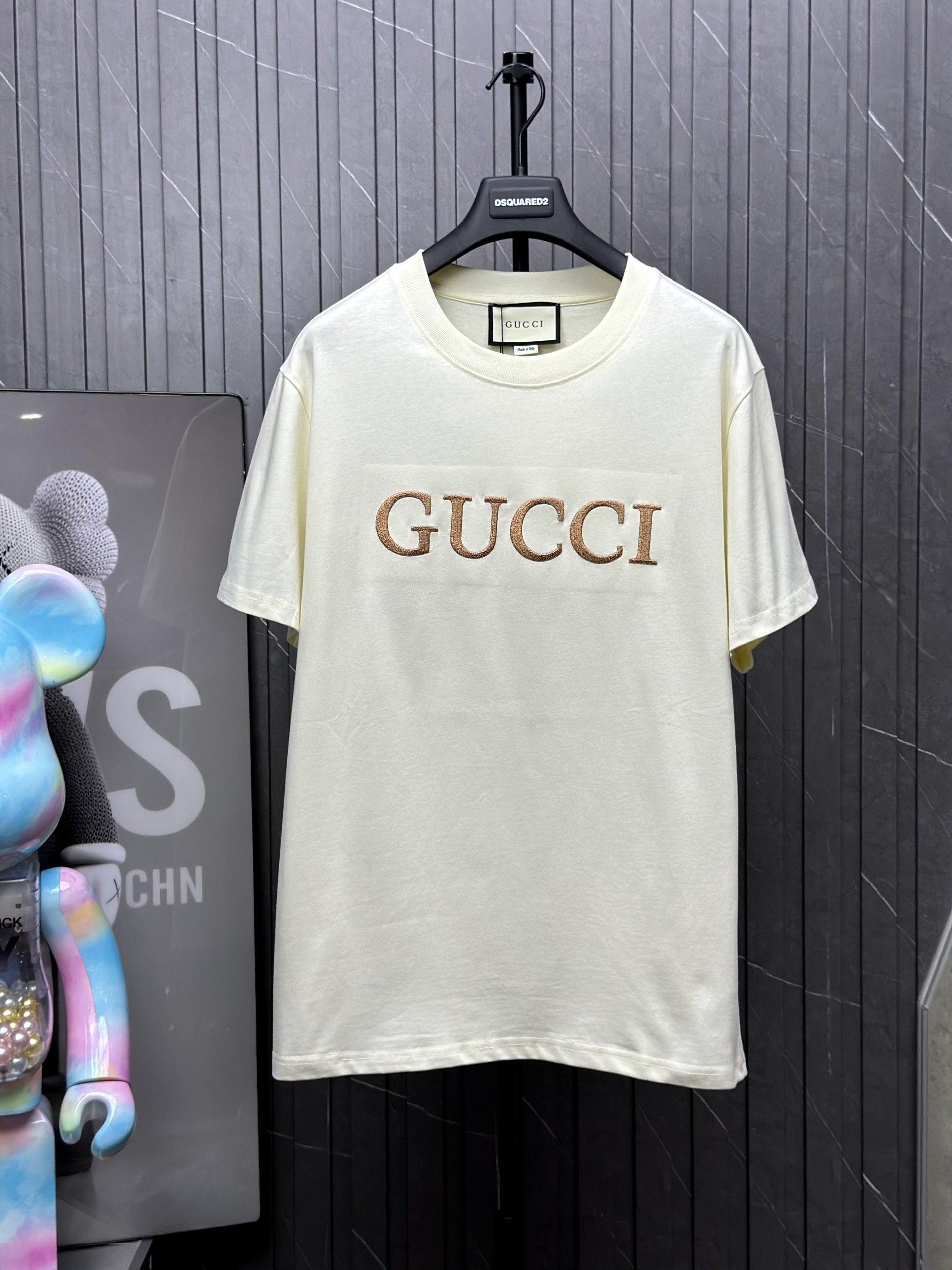 Áo T-shirt Gucci logo thêu ngực basic Like Auth on web | TANYA