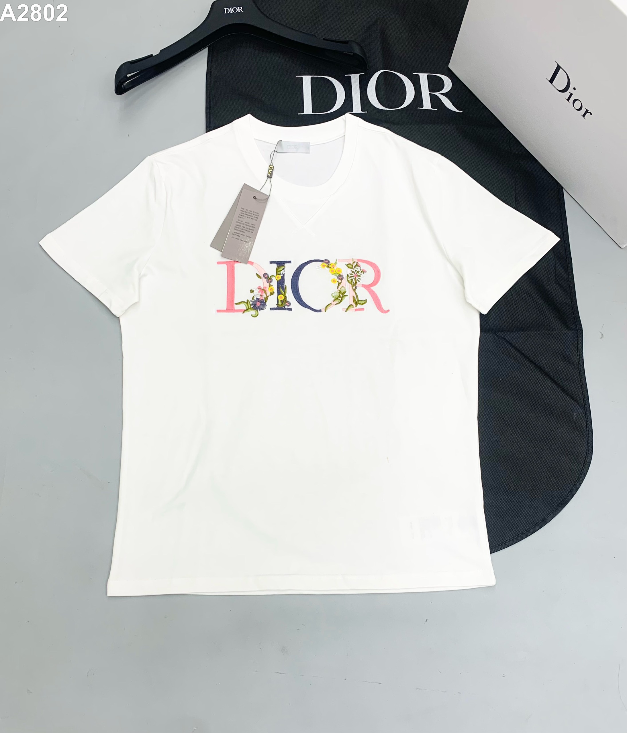 Sell Dior Homme x Alexander Foxton Flower Tee in White  White   HuntStreetsg