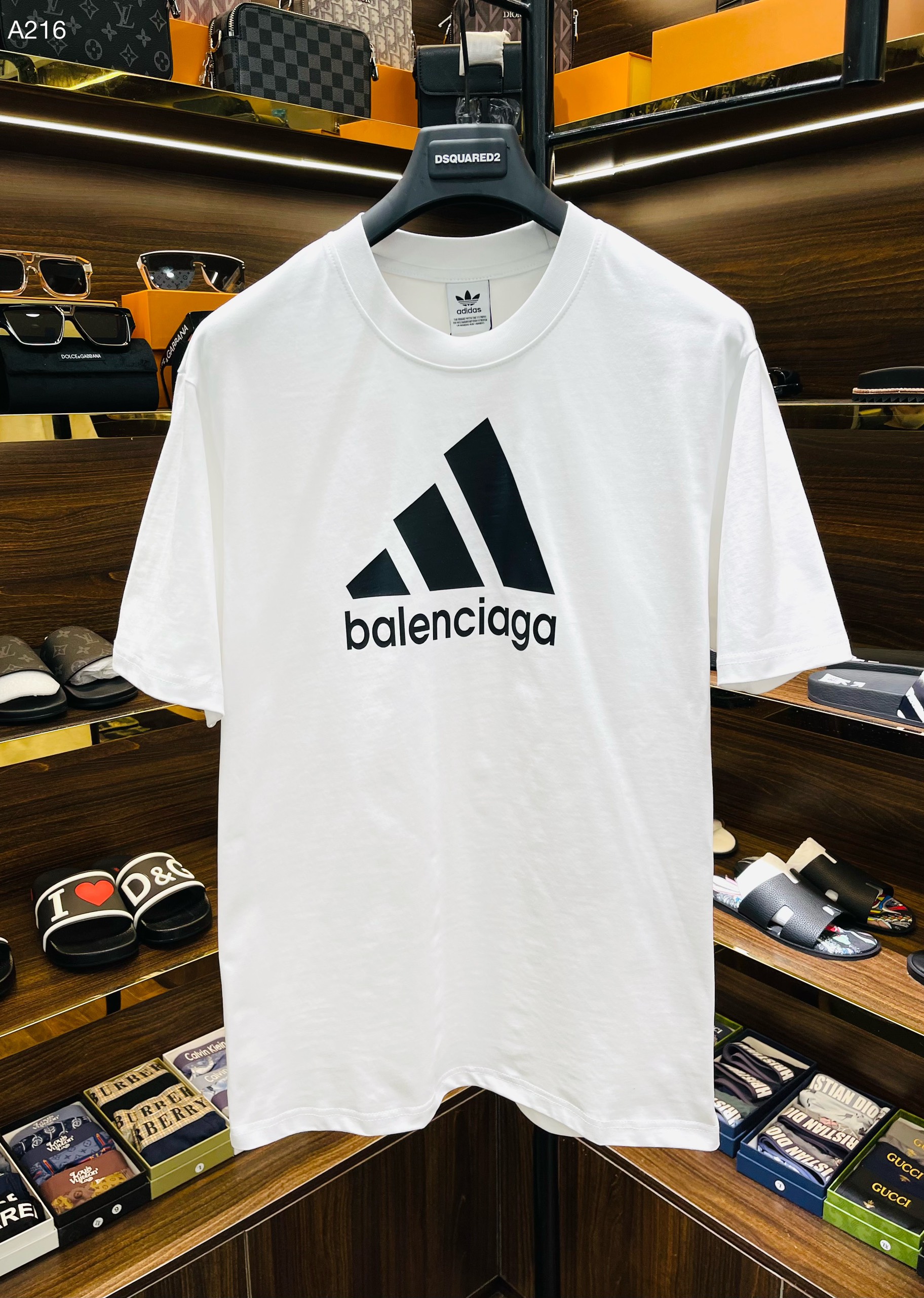 Gucci X Balenciaga TShirt White  Hangauvn