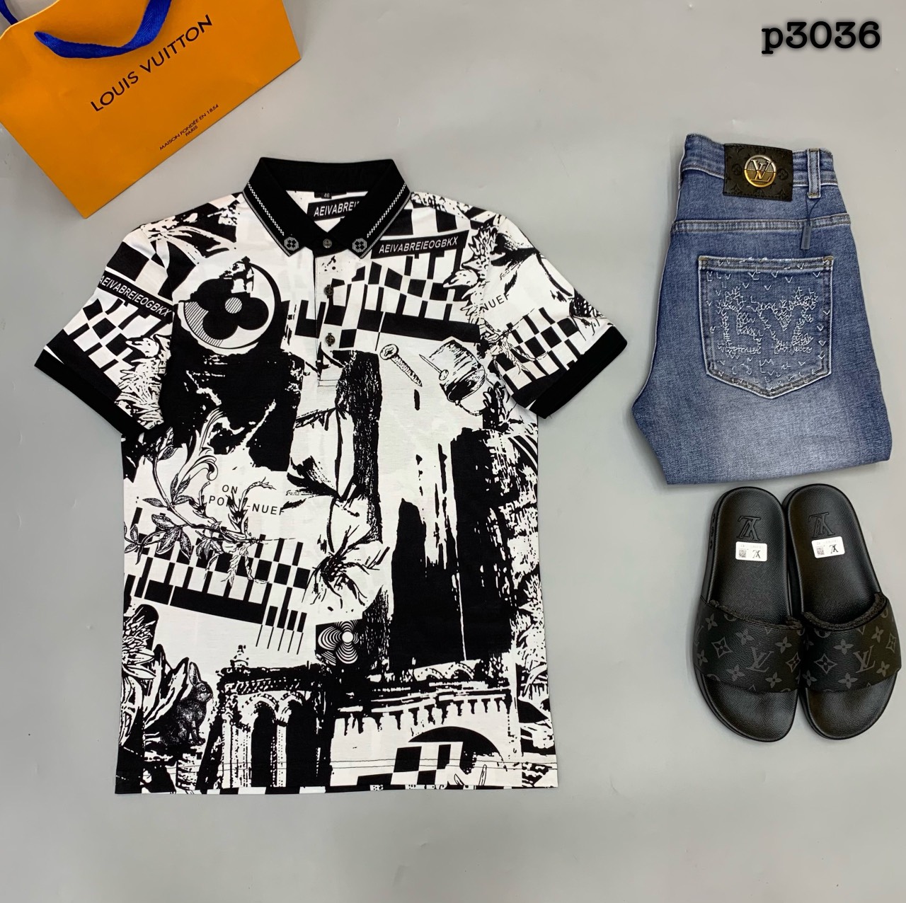Áo thun Louis Vuitton chính hãng MS300629 công sở like chính hãng #12 Áo thun Louis Vuitton chính hãng MS300629 công sở like chính hãng