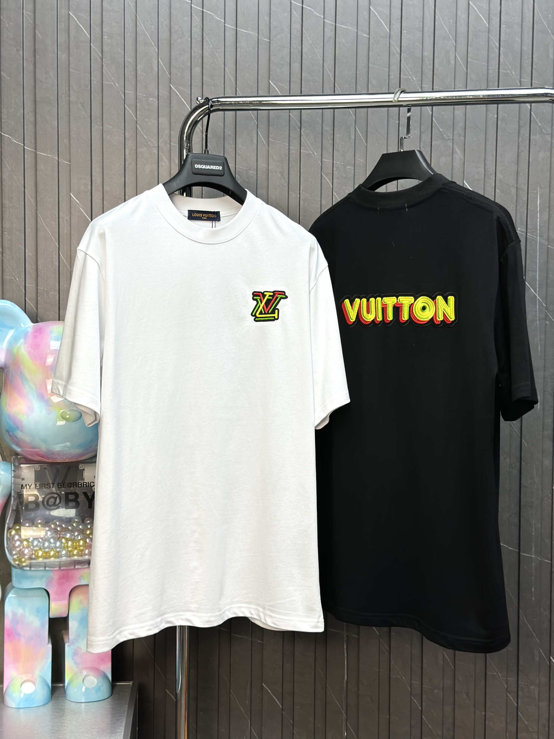 Rainbow Printed TShirt  Luxury White  LOUIS VUITTON