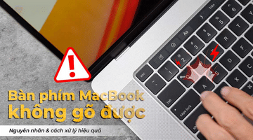 Macbook Lỗi Không Nhận Bàn Phím Phải Làm Sao?