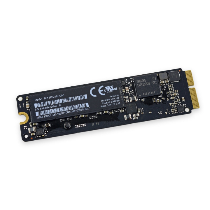 MacBook Pro 13" and 15" Retina (Late 2013-Mid 2014) SSD K204