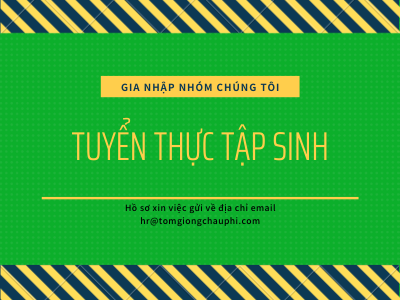 Công ty TNHH Tôm giống Châu Phi thông báo tuyển dụng