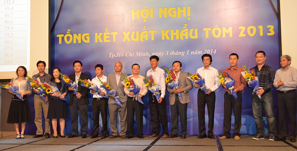 Hội nghị tổng kết xuất khẩu tôm 2013