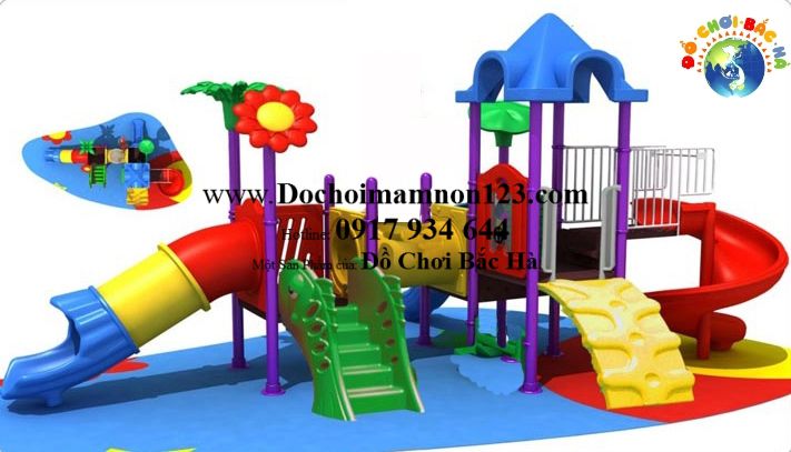 cầu trượt mầm non